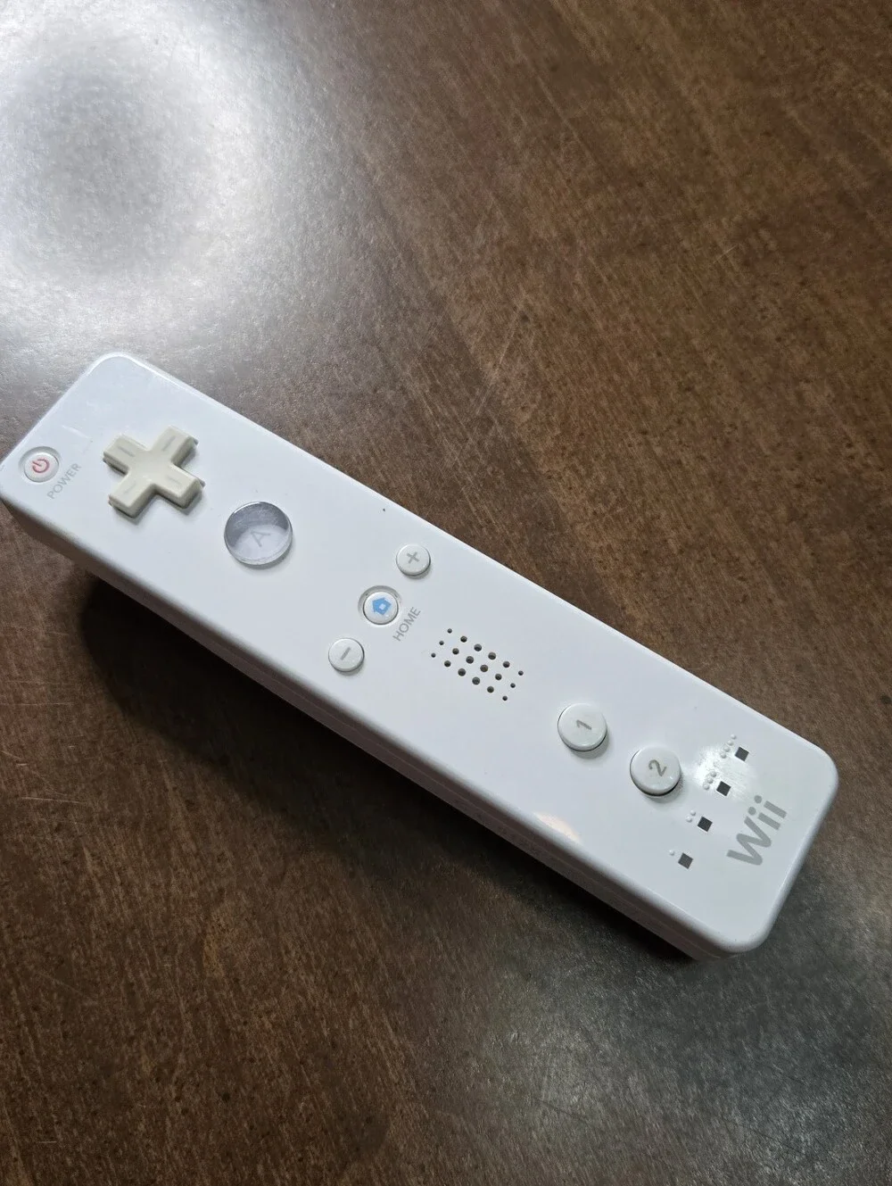 For Parts Official Wii Remote Nintendo Motion Plus Controller Untested
